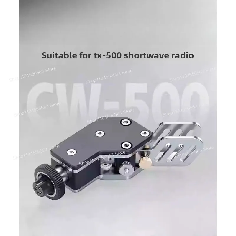 Lab599 CW-500 Mini Morse Key, Compact CW Code Machine, Compatible with TX-500 Discovery Radio