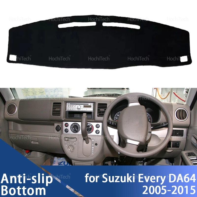 

Dashboard Cover Dash Mat Board Pad Carpet Dashmat Anti-UV Mats for Suzuki Every DA64 NV100 Mazda Scrum 5th Every Wagon 2005-2015