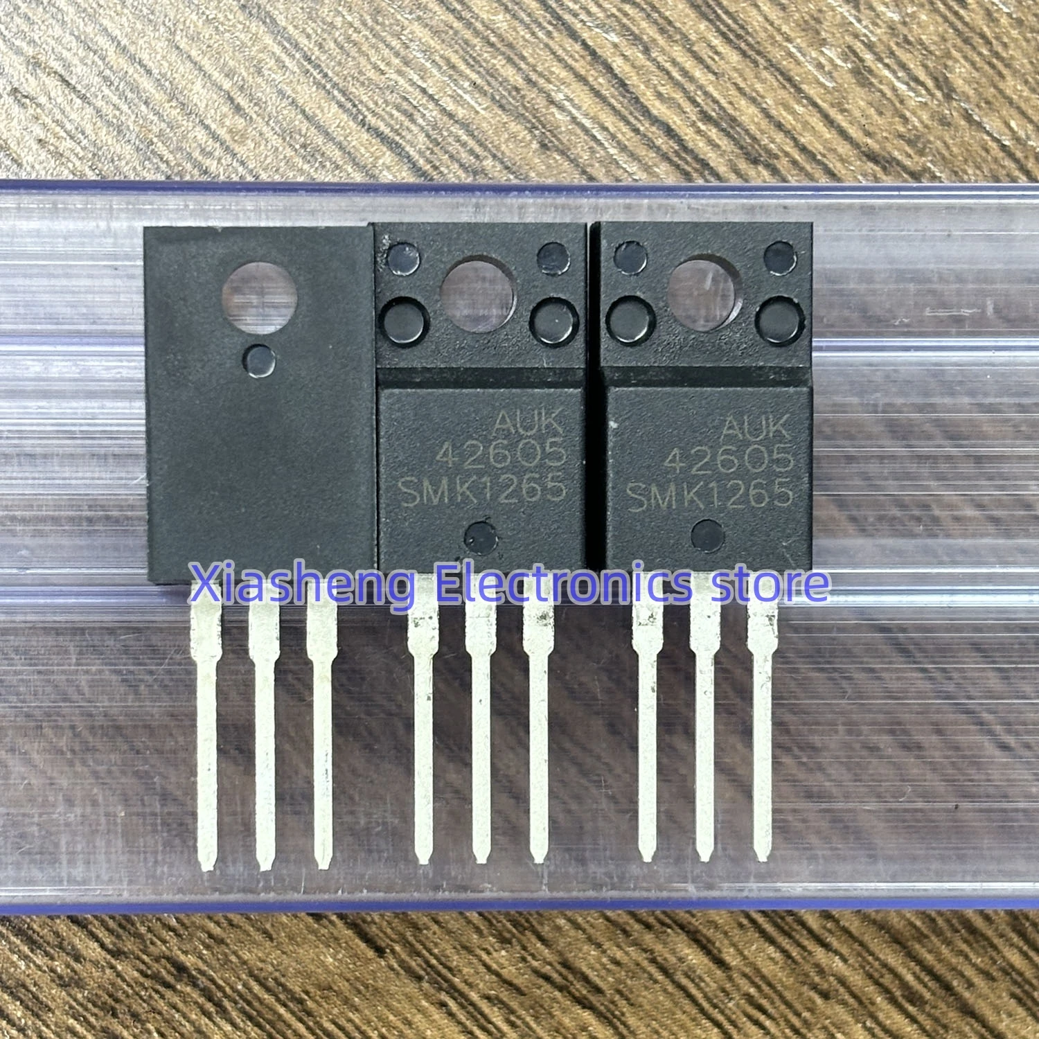 New Original 10Pcs SMK1265 SMK1265F TO-220F 12A 650V MOSFET Field-effect Transistor In Stock Electronic Components Good Quality