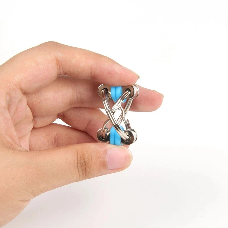 플리피 바이크 체인 피젯 ADHD 스트레스 해소 장난감 불안 완화 성인 어린이 감각 완화 장난감 자폐증