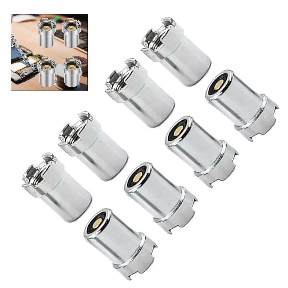 

8pcs Magnetic 510 Thread Adapters For Durable Easy-to-Use Repair Connectors Thread Adapter Welding Soldering Tools Power Tools