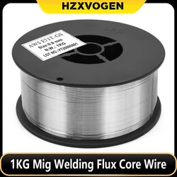 HZXVOGEN 0.8/0.9/1mm 1KG Mig Welding Flux Cored Wire Gasless Wires Iron Welding Carbon Steel Welder Accessories For Soldering