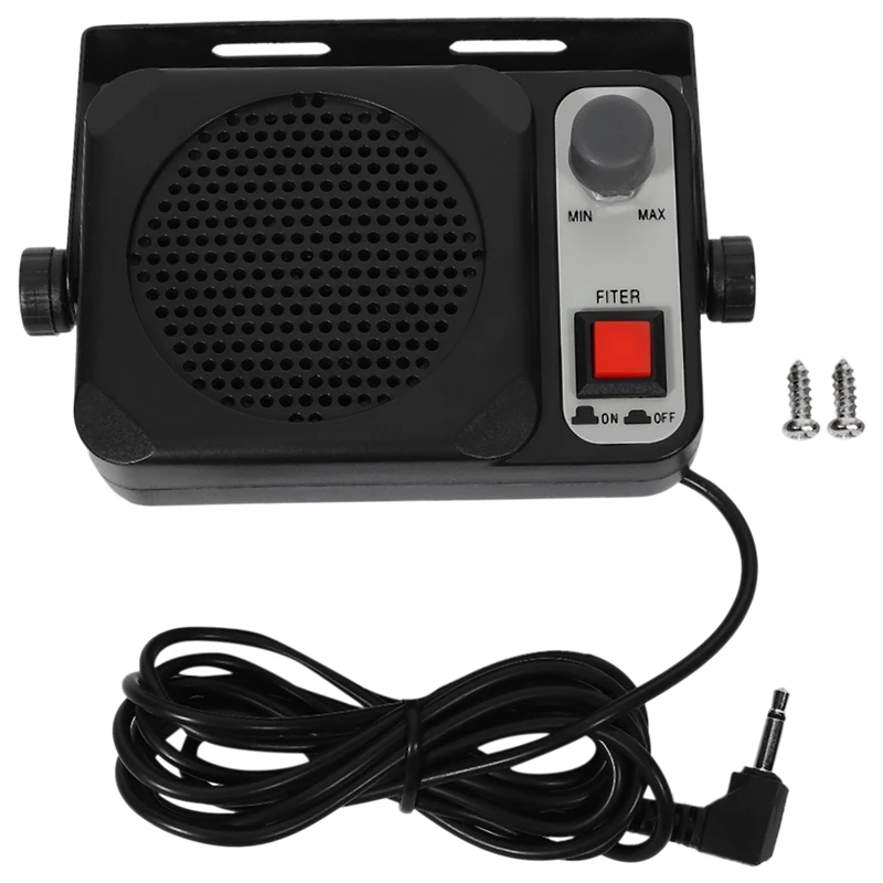 TS-650 Mini External Speaker Ts650 For Yaesu Kenwood ICOM Motorola Ham Radio CB Hf Transceiver Car Walkie Talkie