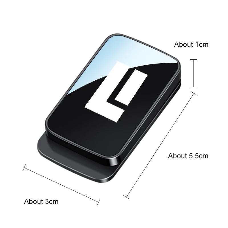 حامل حزام مقعد السيارة المغناطيسي مثبت لـ BAIC Jishi Polestone 01 Rox 01 2023 2024 2025 ملحقات مشبك تثبيت قابل للتعديل #6