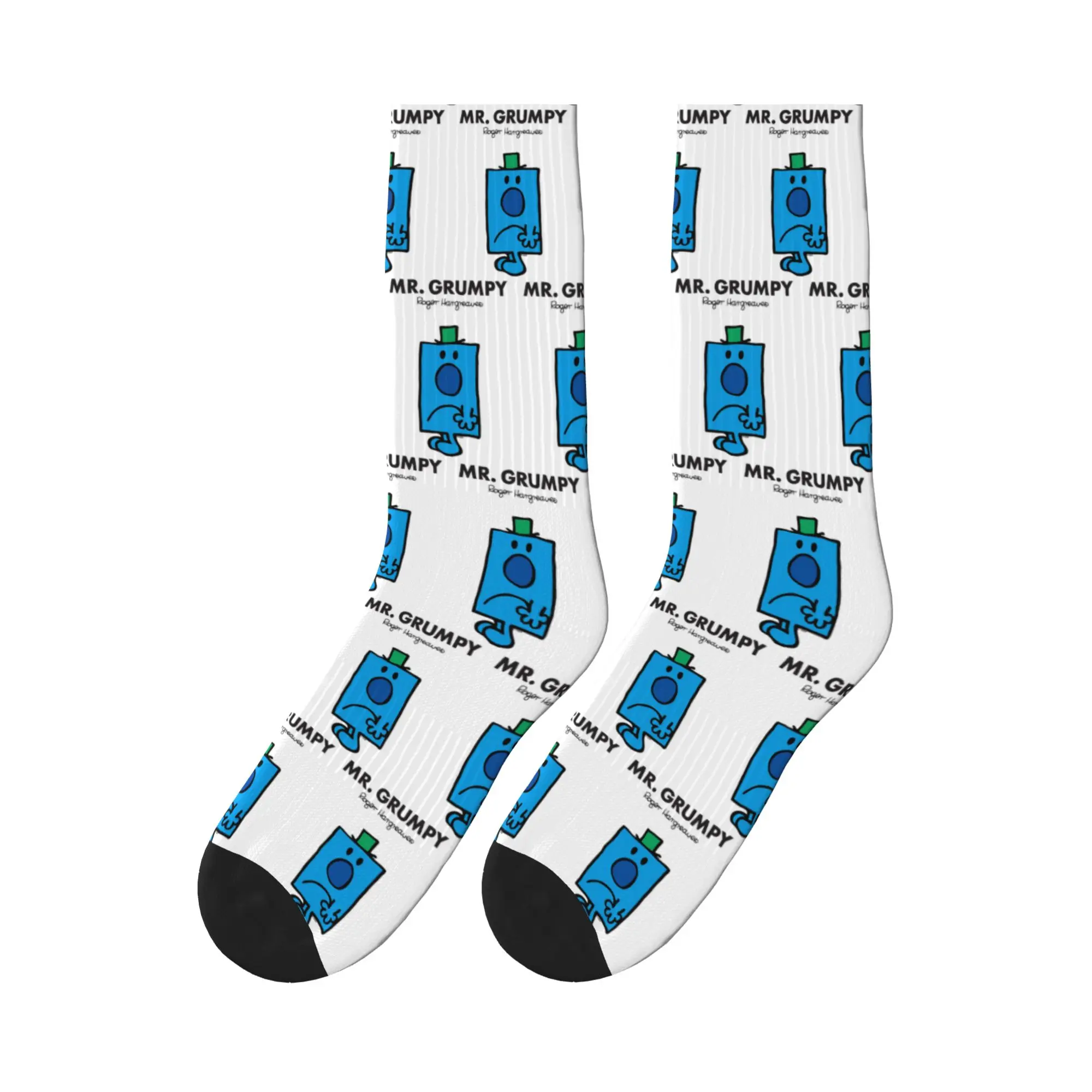 

Mr. Grumpy Sports Socks Super Soft Stockings All Season Long Socks for Man's Woman's Gifts