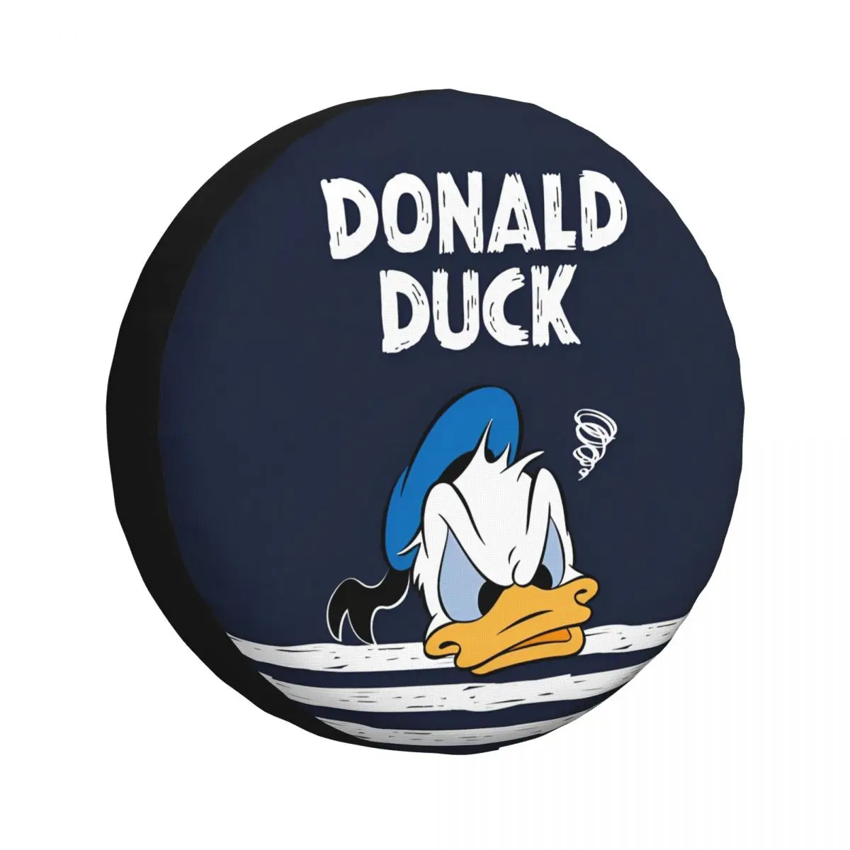 

Чехол на запасное колесо с изображением Дональда Дака для прицепа на автофургоне, водонепроницаемый чехол на колесо автомобиля с подходит для внедорожника, кемпера, внедорожника