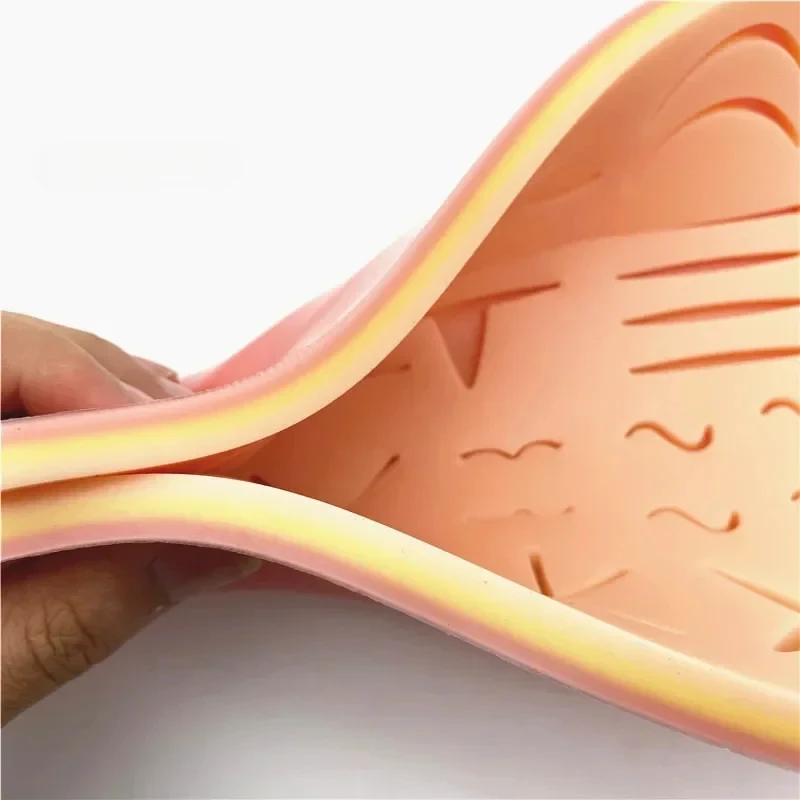 

Reusable Surgical Suture Kit Pad Silicone Skin Wounds Suture Practice Traumatic Simulation Wounds Training Teaching Model