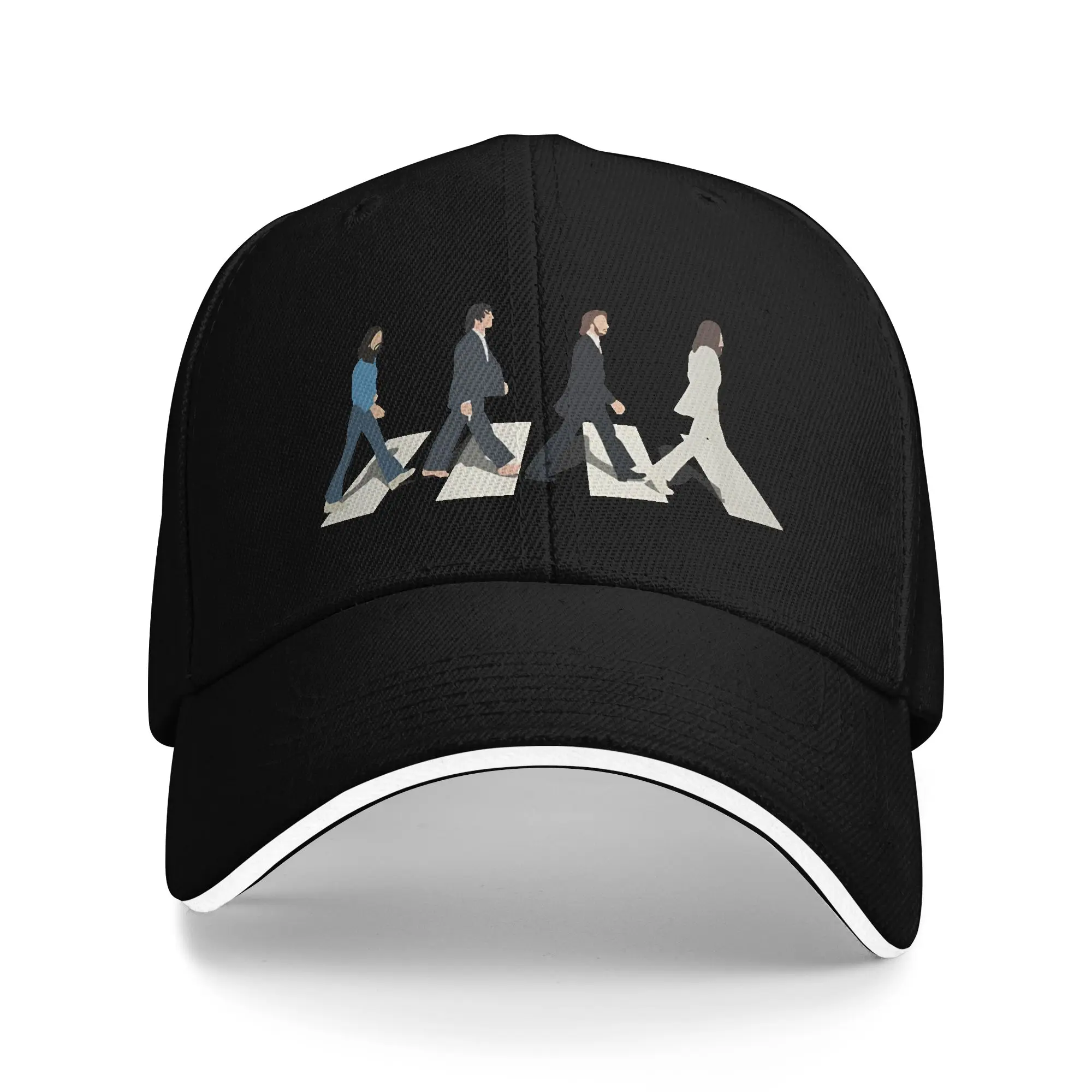 Boné de beisebol Cartoon Beatle da banda de rock inglesa     Boné Trucker Unissex com Estampa, Clássico de Verão, Bonés de Esporte ao Ar Livre