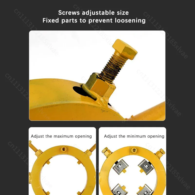 Excavator Oil Seal Cylinder Wrench Disassembly And Install Hydraulic Three-Claw Oil Cylinder Piston Nut Wrench