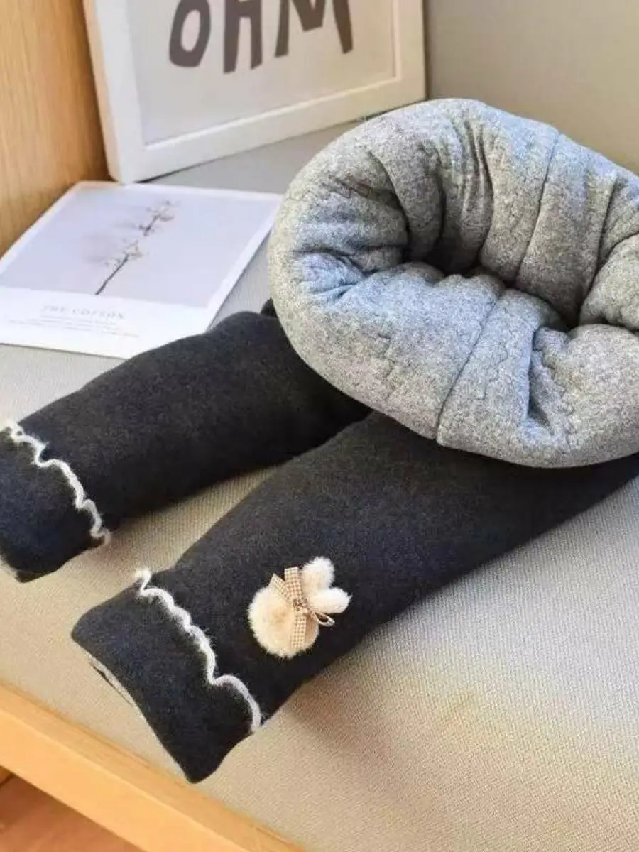 Macacão Forrado para Bebês Meninas, Calças Longas Quentes para Outono e Inverno, Moda Coreana, Macacão para Bebê...