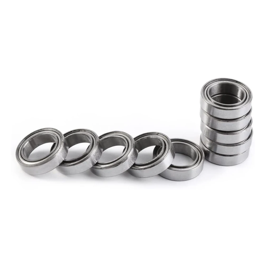 10 Pieces of 6700ZZ Deep Ball Miniature Thin-Walled Bearings Double-Shielded Used for 3D Printer Wheel Bearings