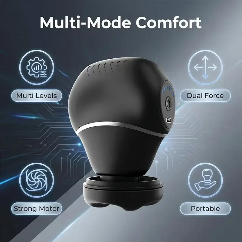 

Electric Body Massager Multifunctional Fat Burner Anti-cellulite Machine for Belly Waist Legs Full Body Slimming Massage
