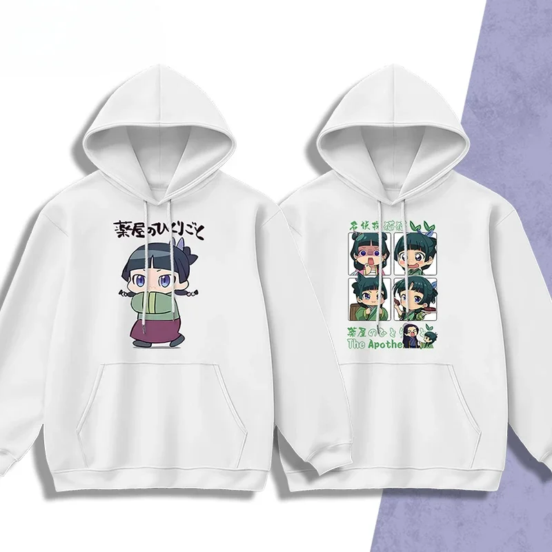

CosplayThe Apothecary Diaries Oversized Hoodie Women Men Harajuku Sweatshirt Streetwear Hip Hop Pullover Casual Tracksuit Hooded