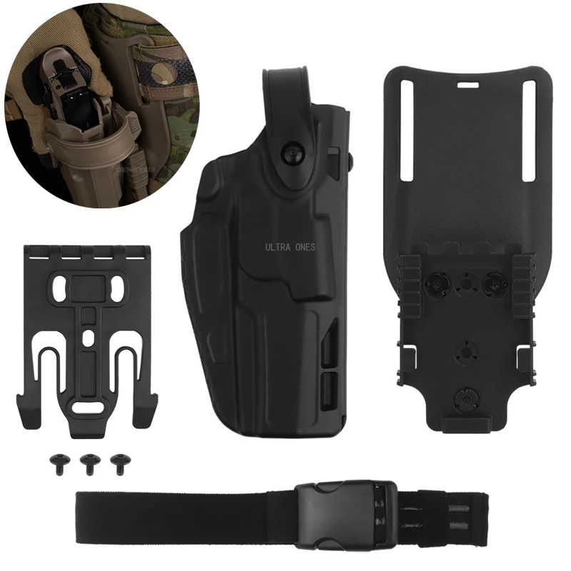 

Тактическая кобура для пистолета MK-17 P320, быстросъемные кобуры для ног, уличная охотничья стрельба, M17, правая переноска пистолета