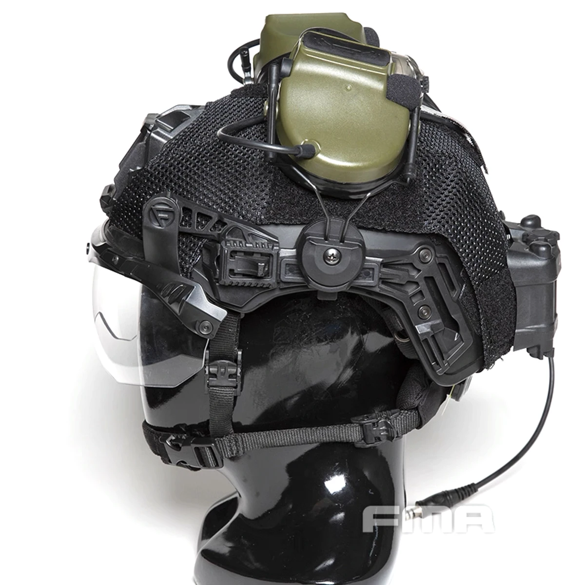Tactical Helmet Rail Wendy's 3.0 EXFIL LTP Headset Stand Compatible With Pelto COMTA I II III Tactical Shooting Headphone - Image 5