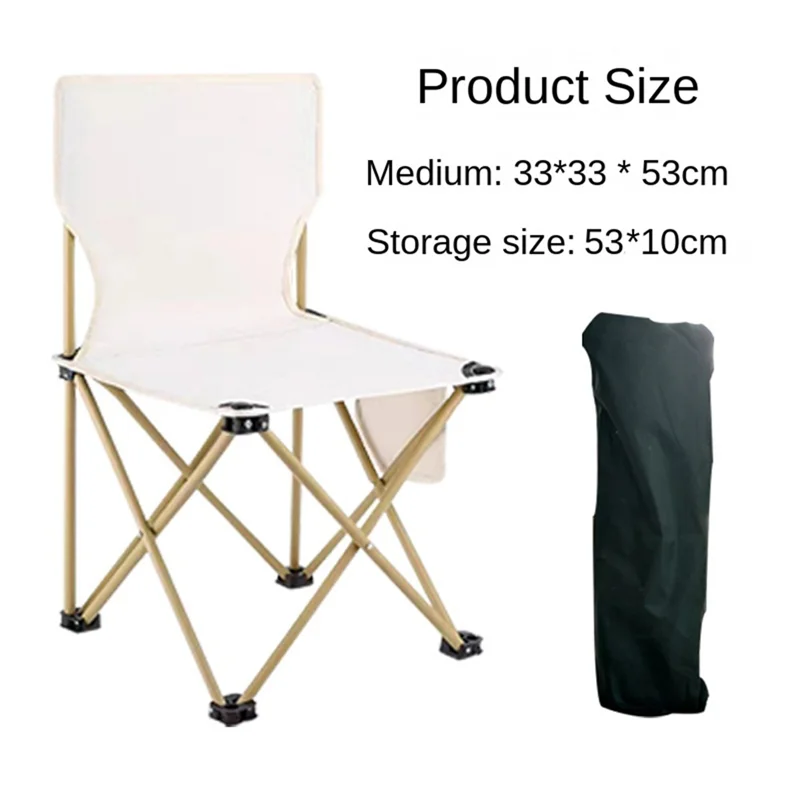 ABNO-كرسي صغير قابل للطي للاستخدام الخارجي، كرسي نزهة للتخييم، كرسي رسم فنان محمول خفيف للغاية #3