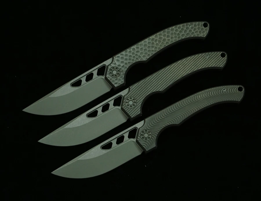2026 New BRB4 XL N690 Steel Ceramic Bearing Titanium Alloy Handle Folding Knife Outdoor Camping Kitchen Survival EDC Tool