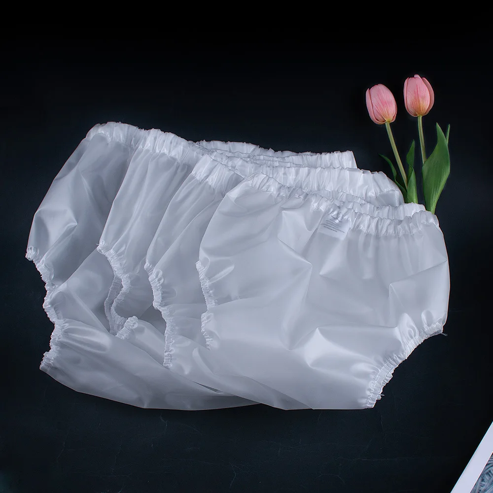 2Pcs Reusable Waterproof TPU Adult nappy Large size Diaper Cover Easy-to-clean Incontinence pants Diaper Soft Dropshipping