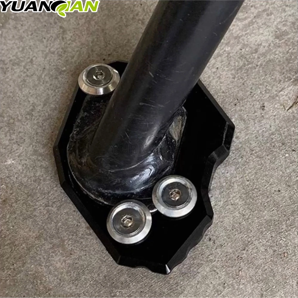 

Motorcycle Kickstand Foot Pad Support Side Stand Extension For BMW F800GS F 800 GS Adventure 2013 2014 2015 2016 2017 2018