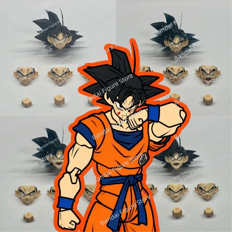 

В наличии DCG Toys Dragon Ball Z Son Goku 2.0 3.0 Voxel Head KO Аниме Фигурка Голова Модель Статуя Коллекционная для Рождественского подарка