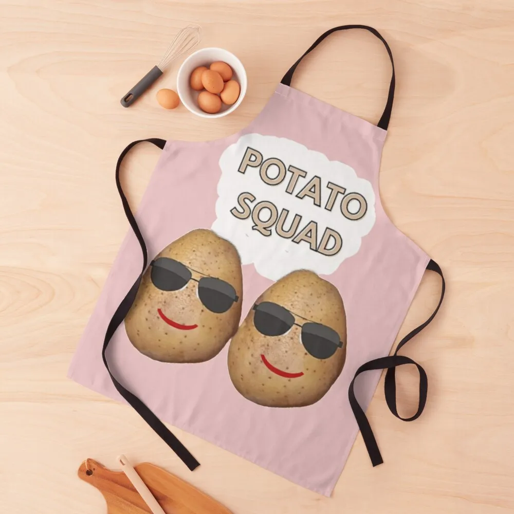 

Potato Squad Apron Waterproof Chef Uniform Women Apron