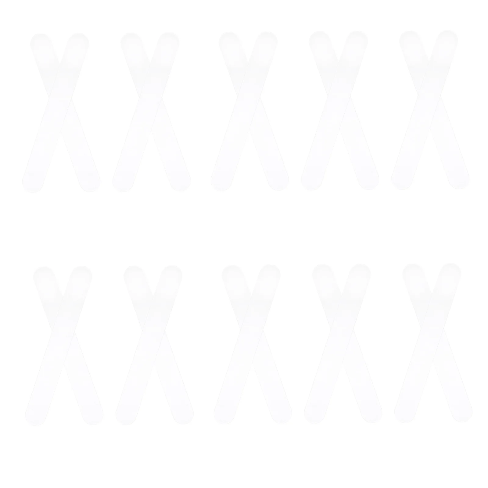 

20 Pcs PP Tongue Depressor Professional Clinic Disposable Stirring Stick High Teaching Tool Safe Smooth Surface