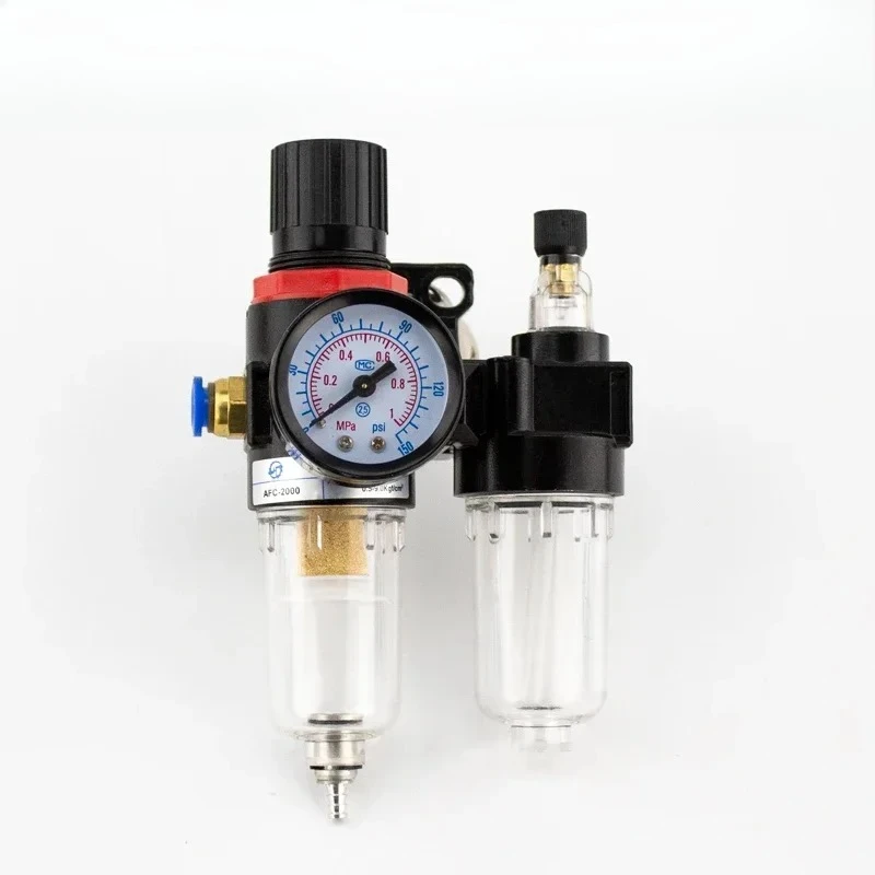 Pneumatic valve triple piece APL-210N limit switch 4M solenoid valve oil-water separator filter