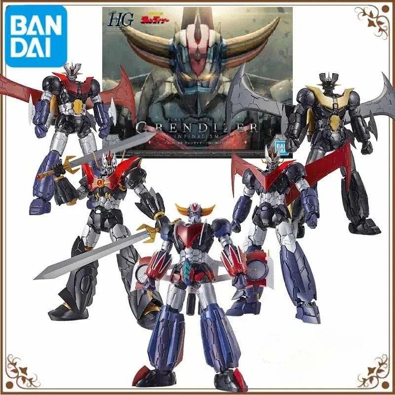 

In Stock BANDAI Original HG 1/144 INFINITISM GRENDIZER Assembly Model Toys Collectible Model Ornaments Gifts for Children