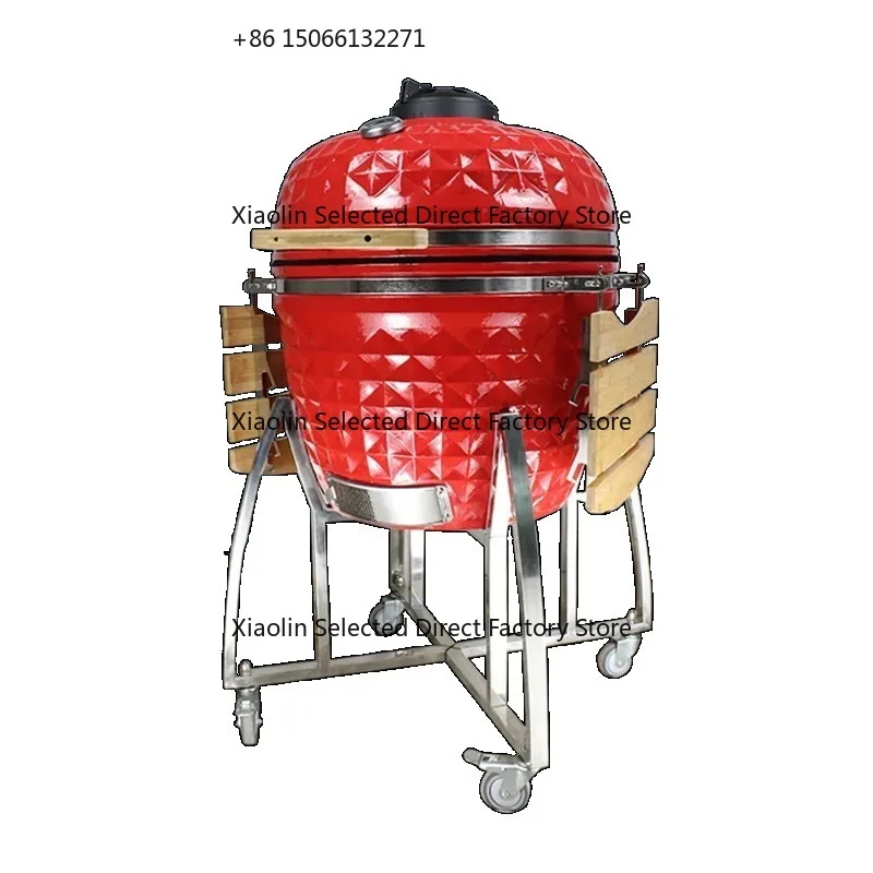 New arrival New Arrival26-Inch Grill Lar Red BBQ Charcoal Smoker Outdoor Steel Iron Metal With Folding Feature For Indoor