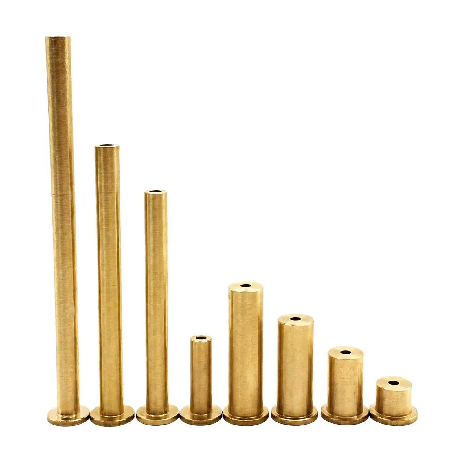 Adjustable Golf Club Weight Set Polished Copper Shaft Inserts for Thick Shafts Swing Tuning