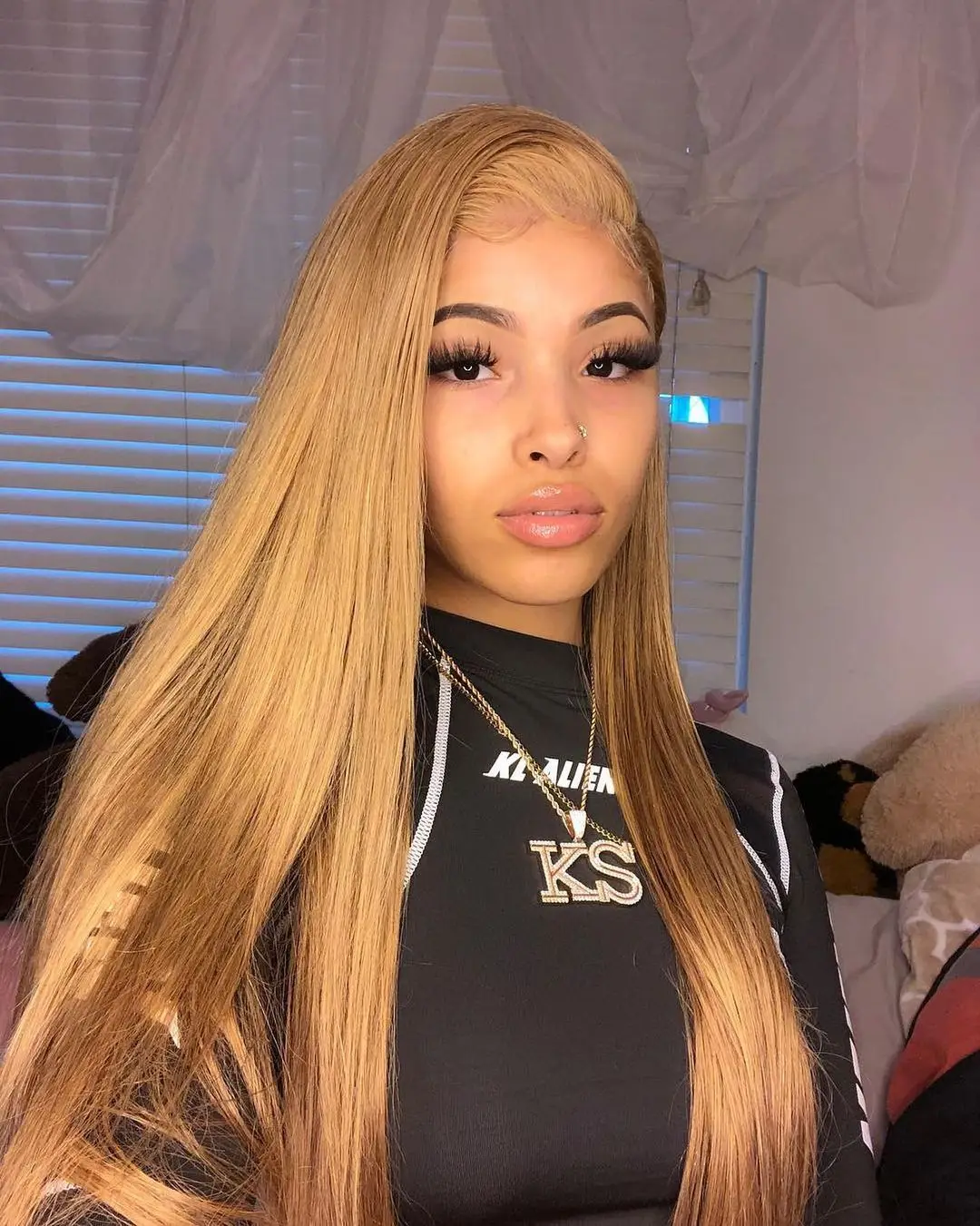 Phashion 26 28 Inch 13x6 13x4 Lace Frontal Honey Blonde Body 2x6 4x4 5x5  Hd Transparent Lace Closure #27 Straight Human Hair