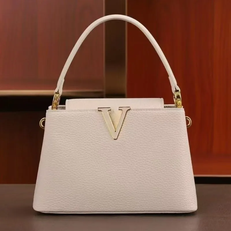 

Women's Diaper Bag Unique Leisure Business Handbag High-End Minimalist Clutch Mini Original Retro Square Satchel