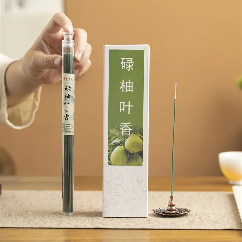 Duftende Pomelo-Blätter Räucherstäbchen zur Reinigung und Geruchsbeseitigung für Zuhause und Badezimmer