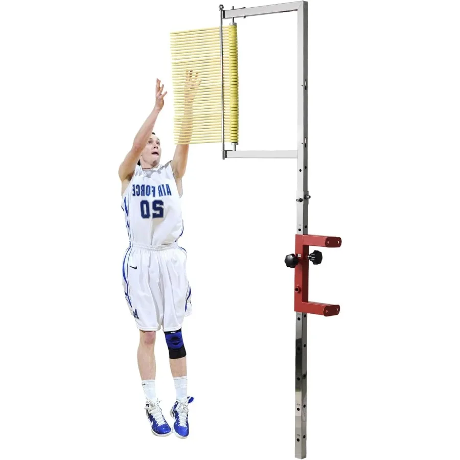 أداة قياس القفز العمودي المثبت على الحائط للاستخدام الخارجي: نطاق الارتفاع القابل للتعديل من 47.24 بوصة إلى 137.8 بوصة عمودي دقيق #1