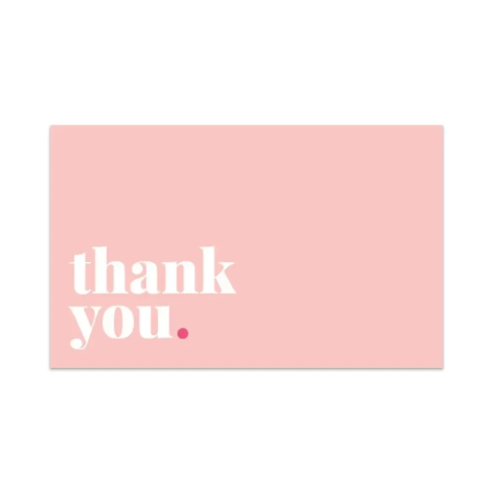 Newest Thank You Card Thank You for Your Order Card Praise Labels for Small Businesses Decor for Small Shop Gift Packet 30 Pcs