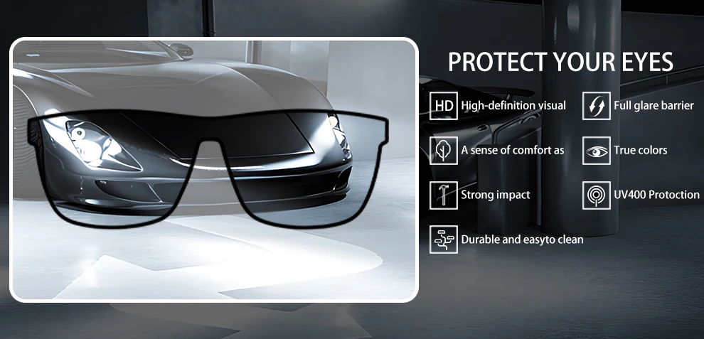 Mode Hohe Qualität Marke Neue Polarisierte UV400 Sonnenbrille Männer Frauen Quadratische Matte Rahmen Gläser – Detail 15
