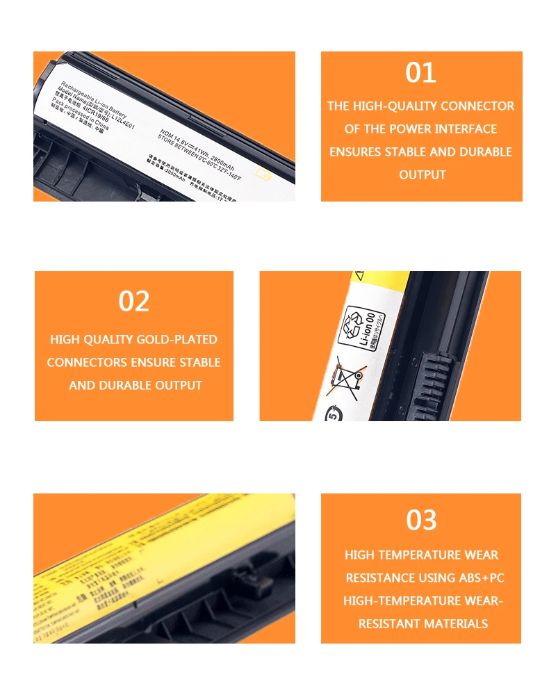 Imagem -06 - Bateria do Portátil para Lenovo L12m4e01 L12l4a02 L12m4a02 L12s4e01 Ideapad G400s G405s G500s G510s S410p Z710 Z4070 Z50-70 G40-70