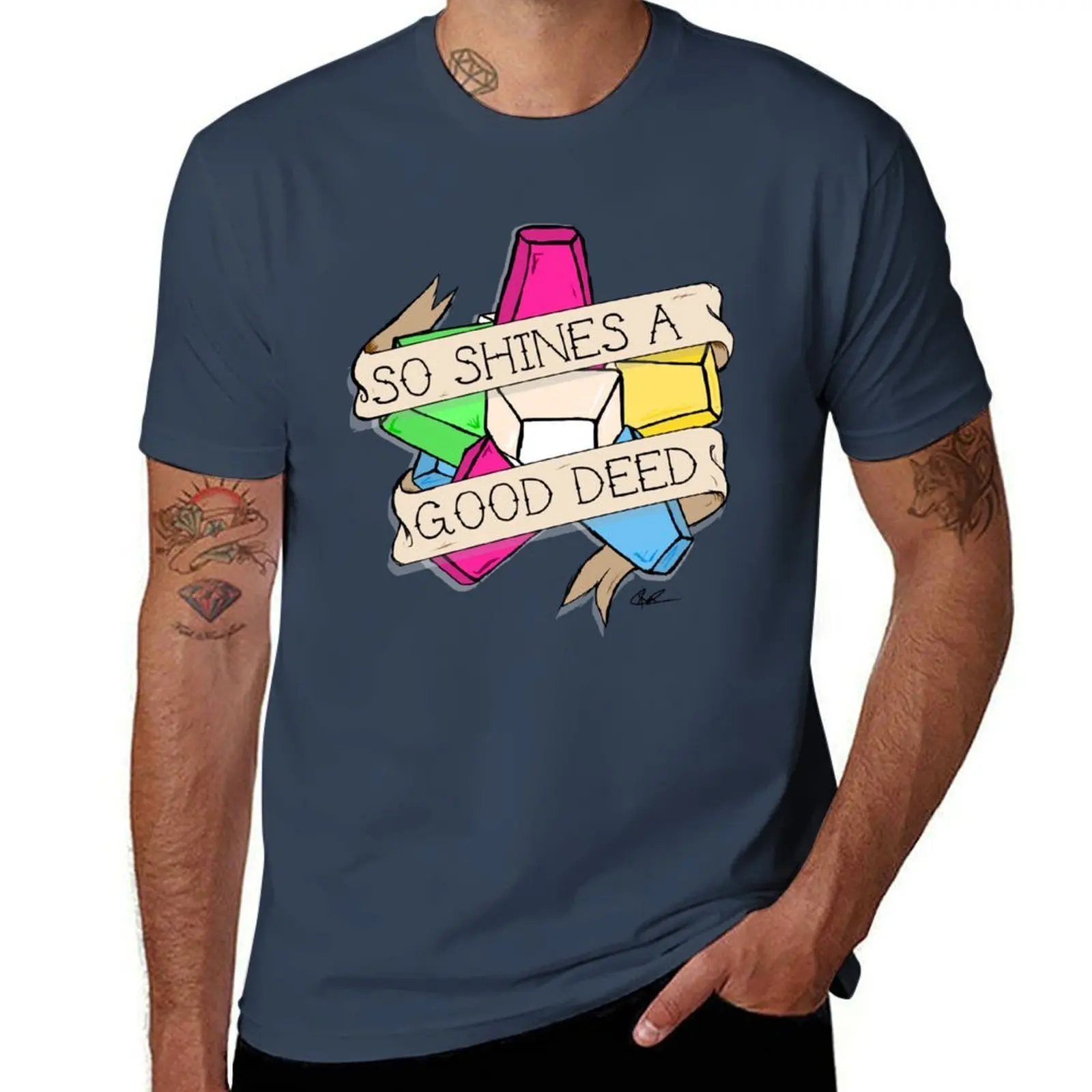 

So Shines A Good Deed T-Shirt Casual Fashion Print Tee Top