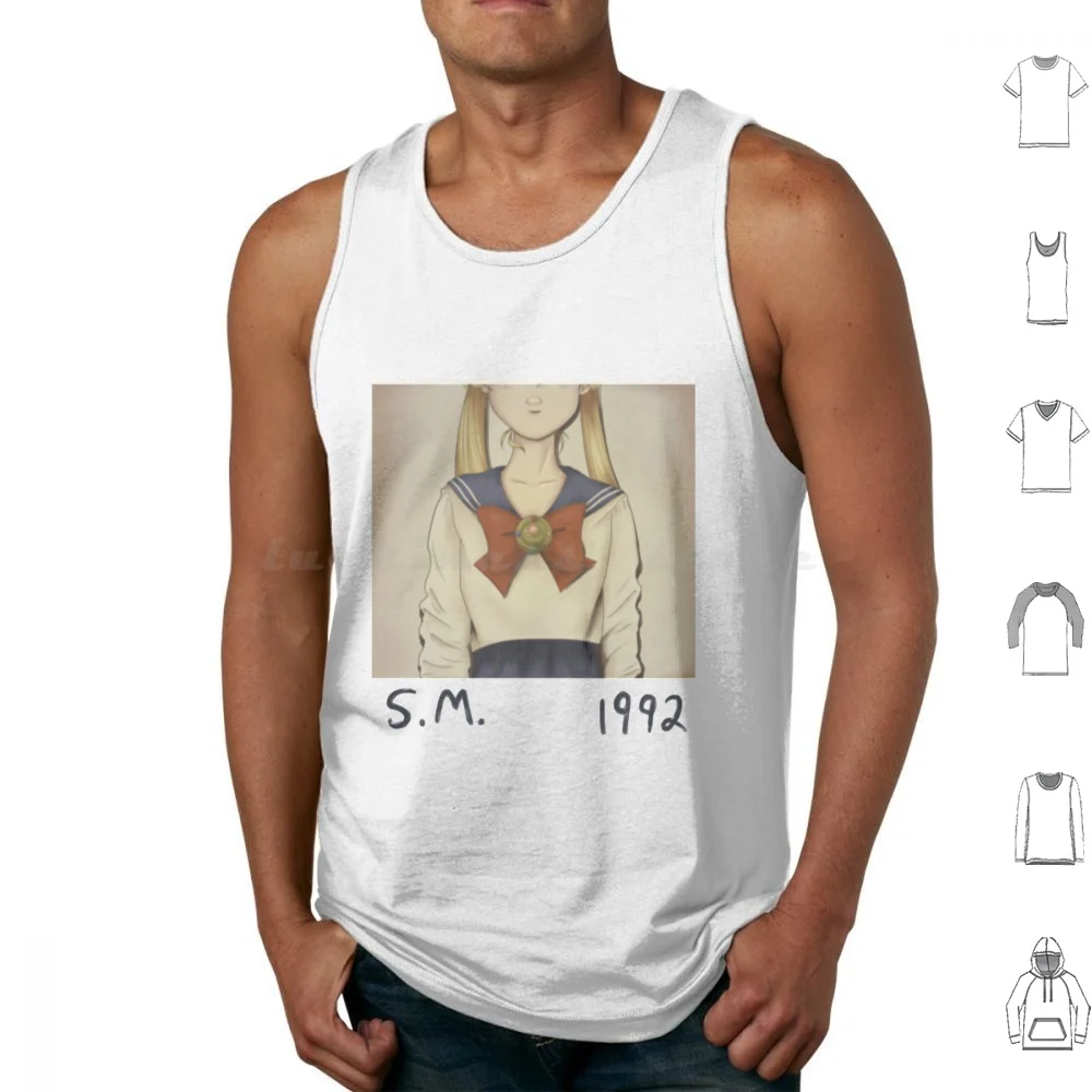 Usagi T-Shirt1992 Tank Tops Vest Sleeveless Usagi T Shirt1992