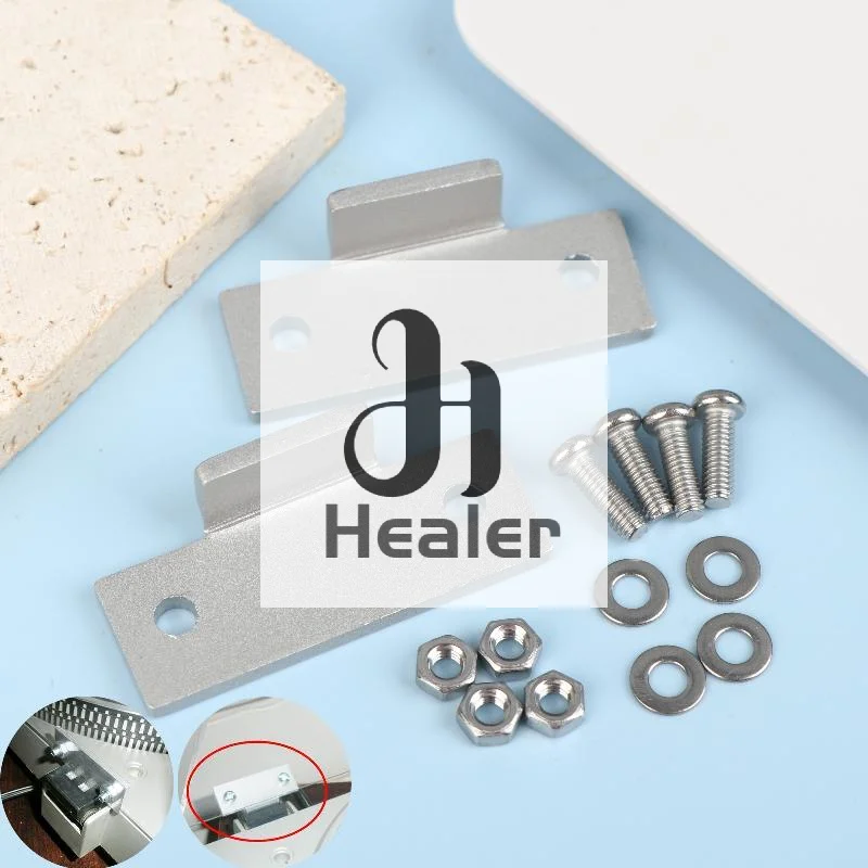 1 Set Turntable Dust Cover Hinge Repair Kit Hinge Brackets With Screws Washers Nut For Technics SL-D2 3200 Q3