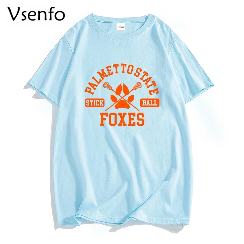 Camiseta informal para hombre y mujer, camisa con estampado de The Game Palmetto State Foxes, James Minyard