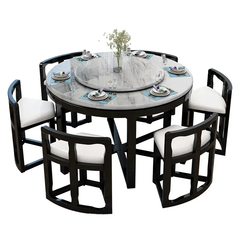 

Solid wood, telescopic, marble, home, dining table, small apartment Internet celebrity invisible, round table