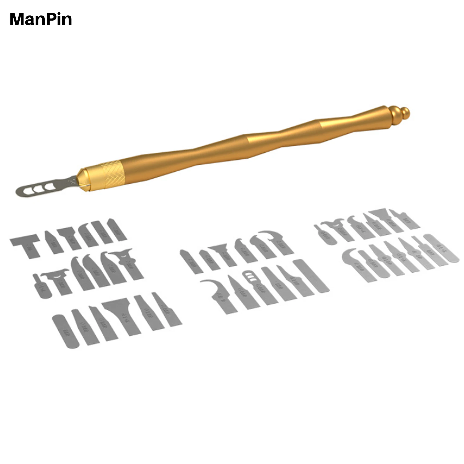 43in1 BGA IC Chip Repair Blade Tool Sets Motherboard Glue Remove Cutting CPU Reballing Mobile Phone Computer Disassemble Crowbar