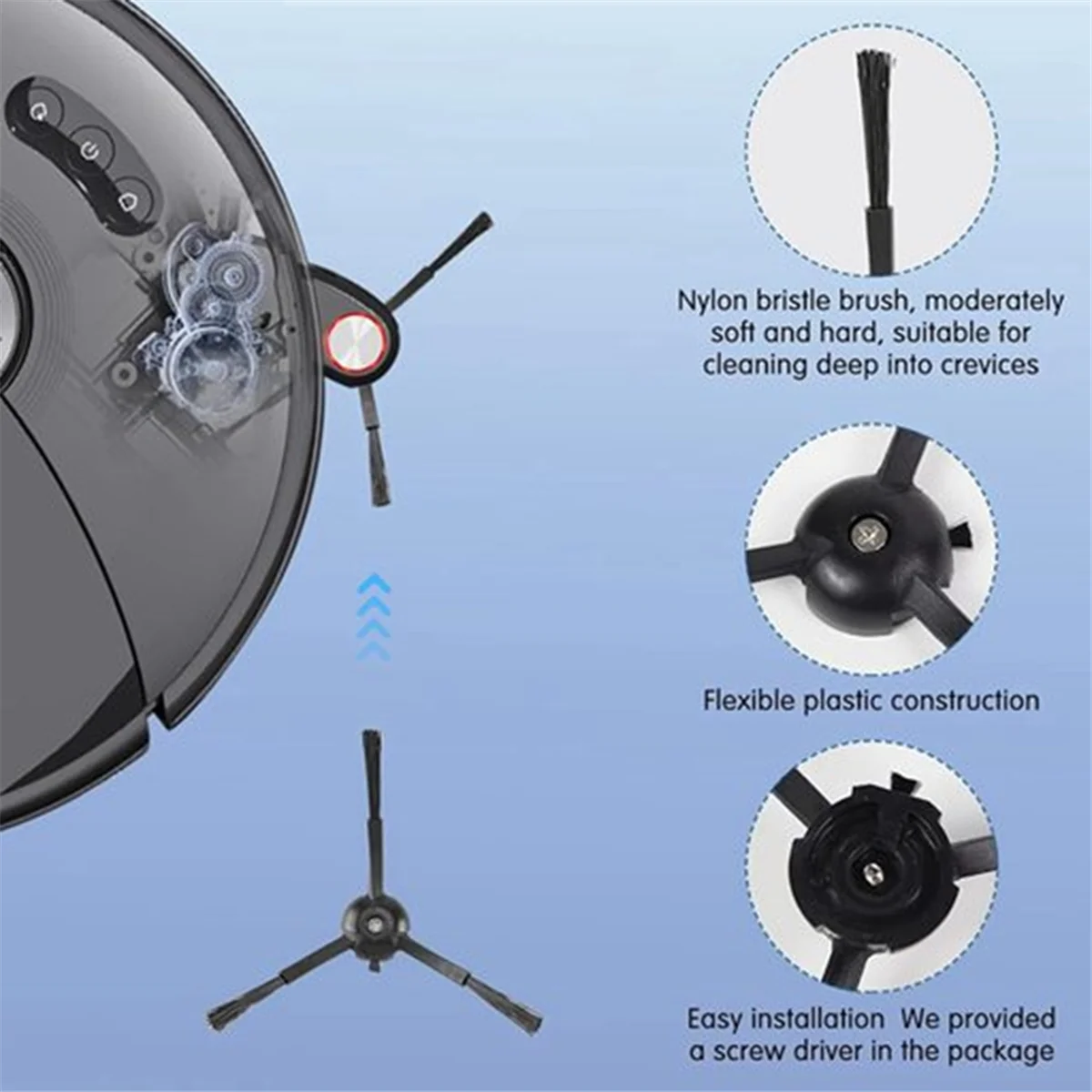 ABXHH 31 шт., щетка для пылесборника, фильтр и набор тряпок для швабры для Roborock S8 MaxV Ultra, аксессуары для пылесоса, запасные части