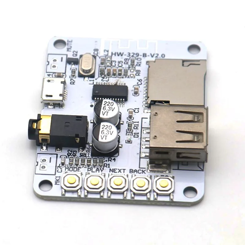 Bluetooth audio receiver module, wireless module lossless car speaker power amplifier modified Bluetooth 4.1 circuit board