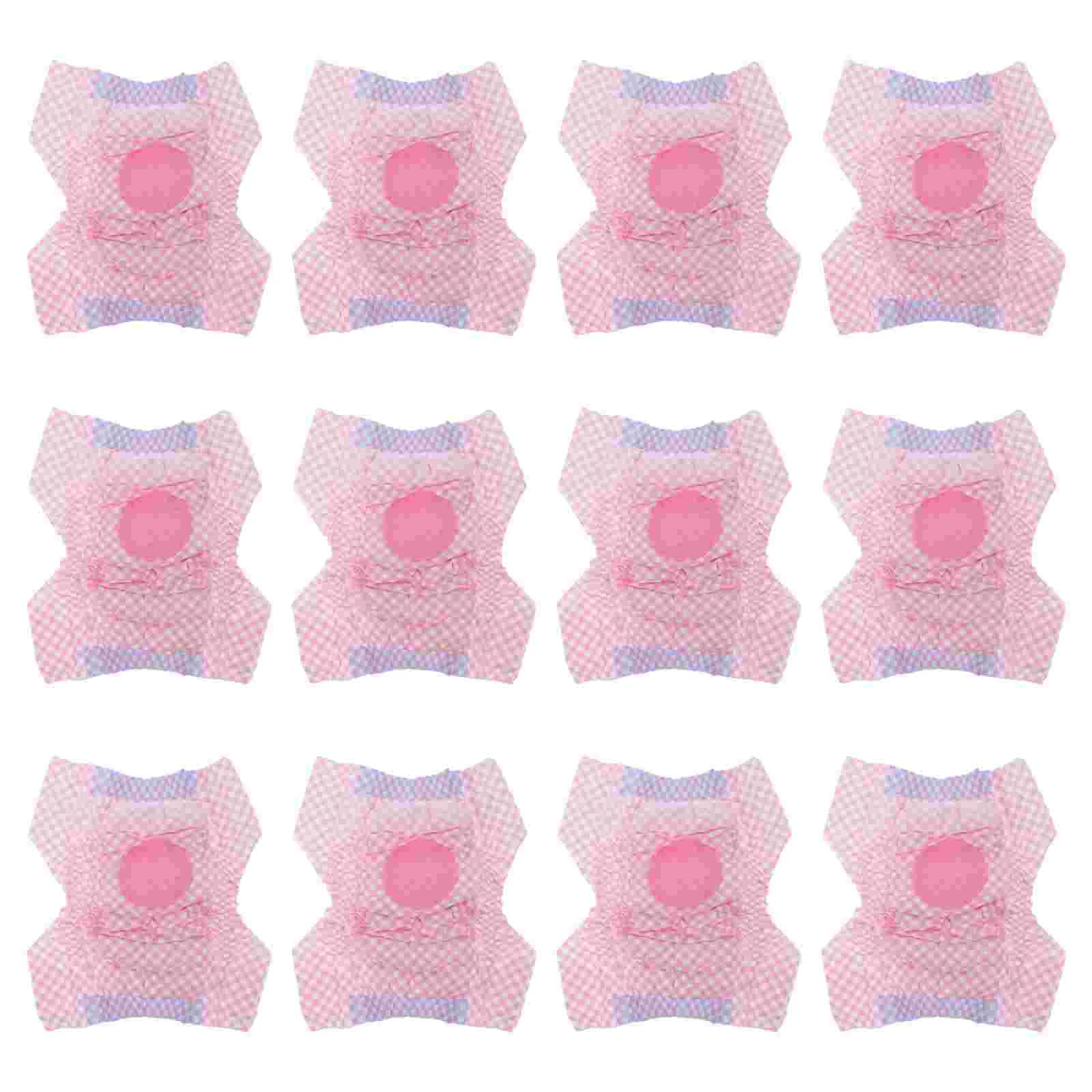 12 Pcs Pet Diapers Wet Wipes Dog Pee Pads Absorbent Plaque Dryer Female Fiber Puppy