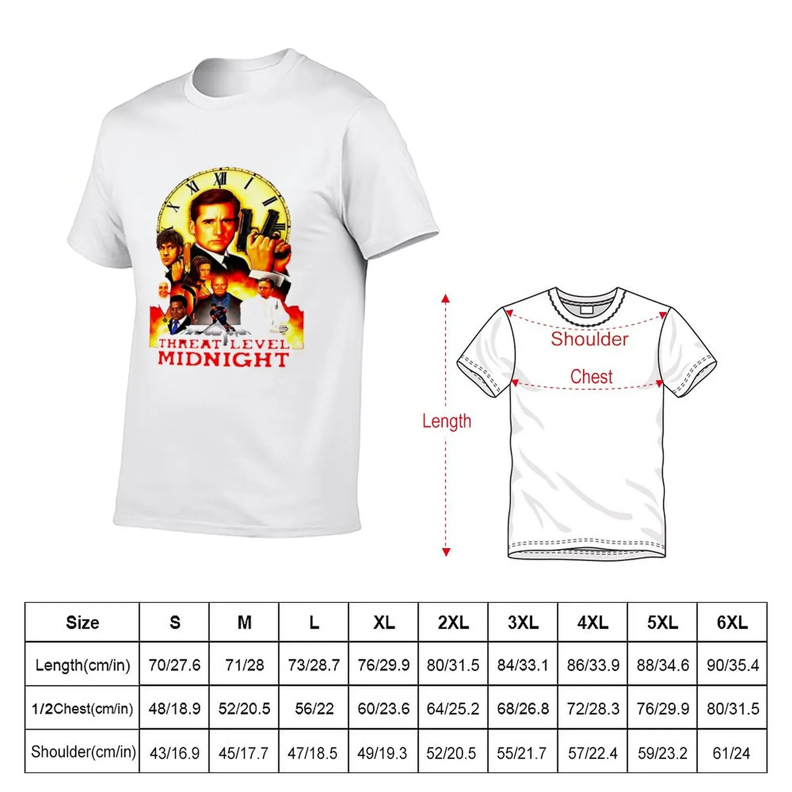 New Threat Level Midnight Essential T-Shirt customized t shirts vintage clothes t shirts for men pack