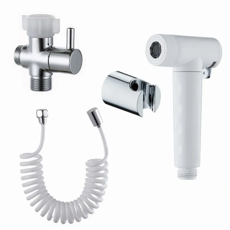 

Plastic ABS Toilet Portable Clean Hand Held Shower Bathtub Bidet Spray Kit