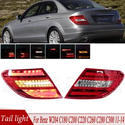Tail Light Assembly Rear Brake Light Turn Signal Lamp For Benz W204 C180 C200 C220 C260 C280 C300 2011 2012 2013 2014 2049060503