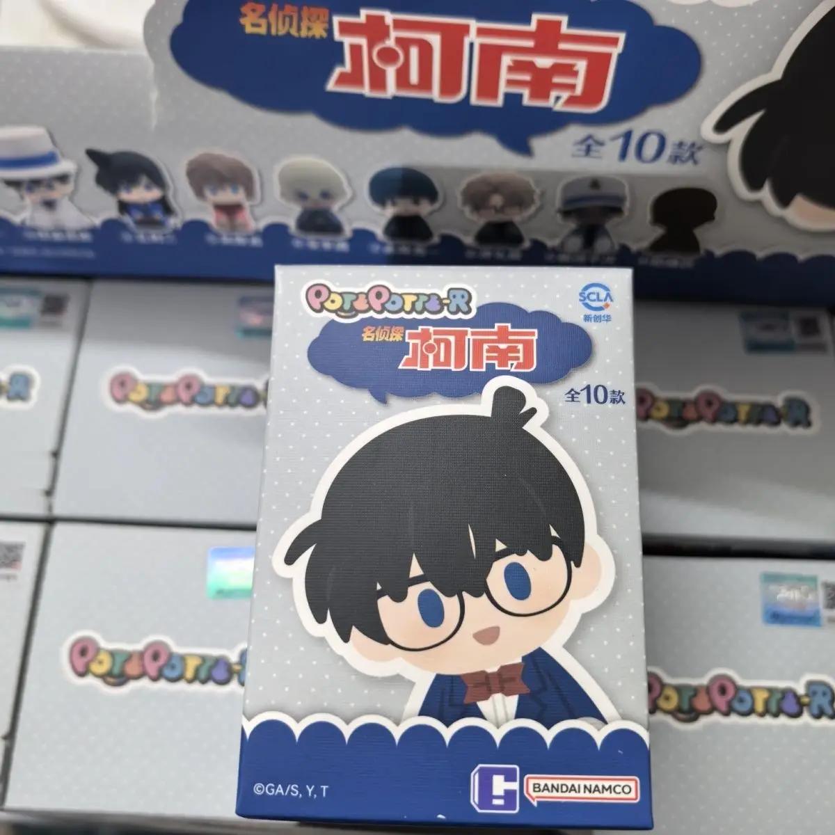 

Bandai Brand-New Genuine Potepotte-R Detective Conan Series Blind Box Cute Doll Trendy Figure Tabletop Decoration Toy Boy Gifts